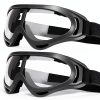 GUSTYLE 2 Pack Children's Safety Glasses with Wind Resistance and UV400 Protection Perfect for Foam Blasters Gun-0