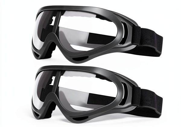 GUSTYLE 2 Pack Children's Safety Glasses with Wind Resistance and UV400 Protection Perfect for Foam Blasters Gun-0