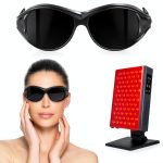 Red Light Therapy Glasses PB-RLG01 OD4+ IPL 200‑2000nm Protection-0