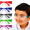 Kids Safety Glasses BISON LIFE 6 Pack Wraparound Polycarbonate Goggles-0