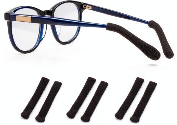 Soft Knitting Cotton Glasses Ear Cushion - YJG001 Non Slip Temple Tips-0