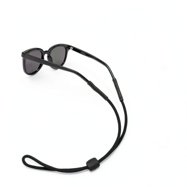 Glasses Strap 3 Pcs Adjustable Eyewear Retainer by HEBEILF Black-3