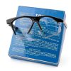 Elvex Delta Plus - WELRX500C15 RX-500C 1.5 Diopter Full Lens Magnifier Safety Glasses, Black Frame/Clear Lens-1