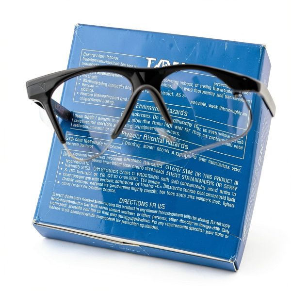 Elvex Delta Plus - WELRX500C15 RX-500C 1.5 Diopter Full Lens Magnifier Safety Glasses, Black Frame/Clear Lens-1