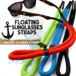 Floating Sunglasses Straps 4 Pack Anchor Buoyant Eyewear Retainer-0