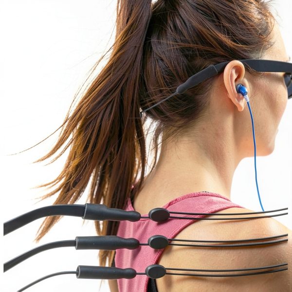 Adjustable Glasses Strap Edifeel Anti Slip Retainer Black 10-16in-4