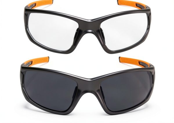 DEWALT DPG112-2D Safety Glasses Smoke Lens Vented Frame Rubber Temples-4