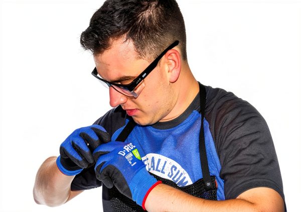 MAGID Y50 Safety Glasses Anti-Fog UV Clear Lens with Side Shields-4