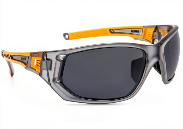 DEWALT DPG112-2D Safety Glasses Smoke Lens Vented Frame Rubber Temples-0