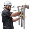 DEWALT DPG112-2D Safety Glasses Smoke Lens Vented Frame Rubber Temples-5