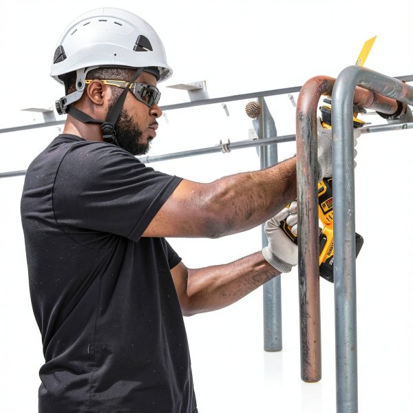 DEWALT DPG112-2D Safety Glasses Smoke Lens Vented Frame Rubber Temples-5